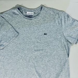 EUC Men’s XL Gray Lacoste T-Shirt